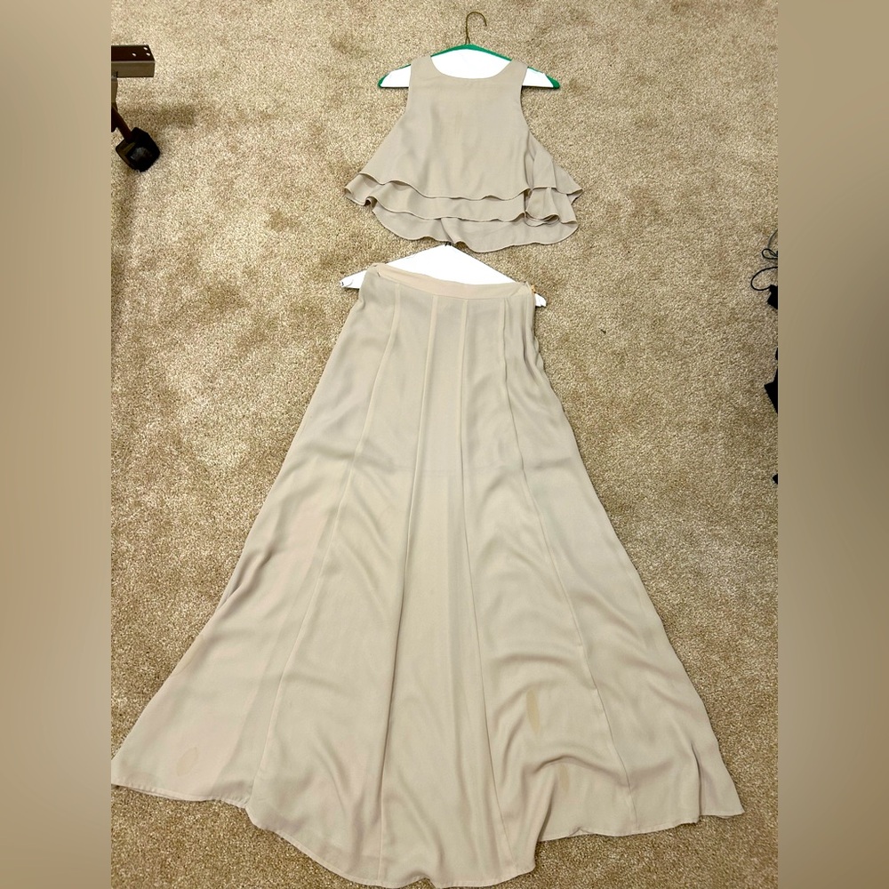 NWOT Show Me Your MuMu - 2 Piece Set - Long skirt and halter crop top